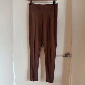 Cotton On | Brown Split Hem Leggings S